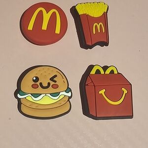 McDonald's Themed Shoe Charms